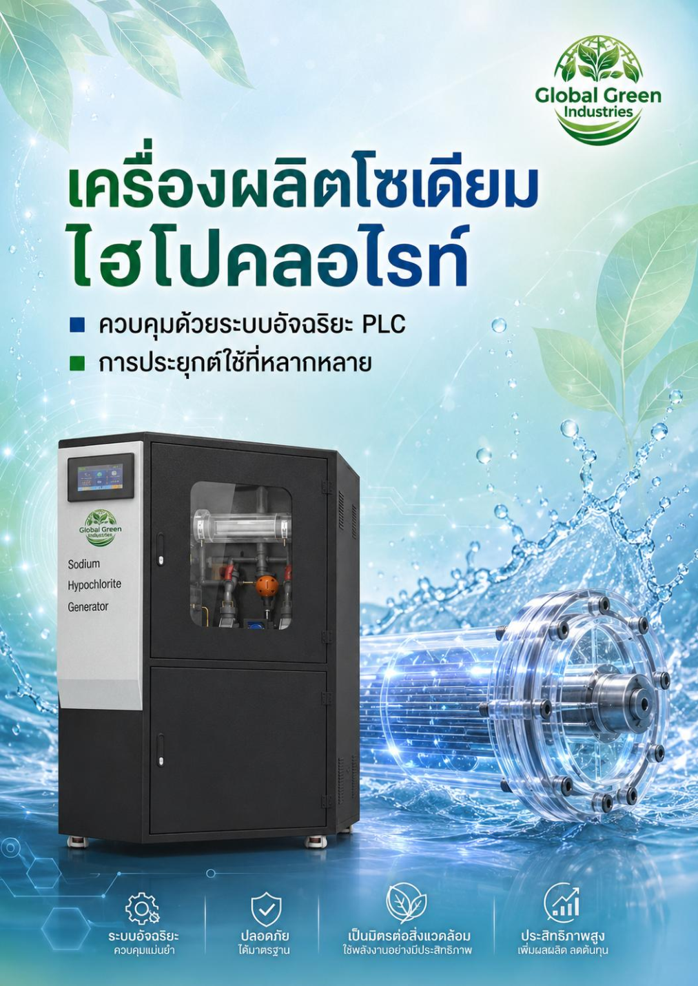 Smart Dosing System (ระบบจ่ายสารอัตโนมัติ)